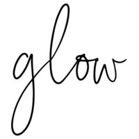 Glow - Womens La Brea V-Neck Tee Design
