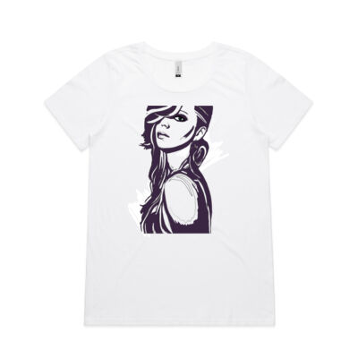 For Ruth - Womens Shallow Scoop Tee Thumbnail